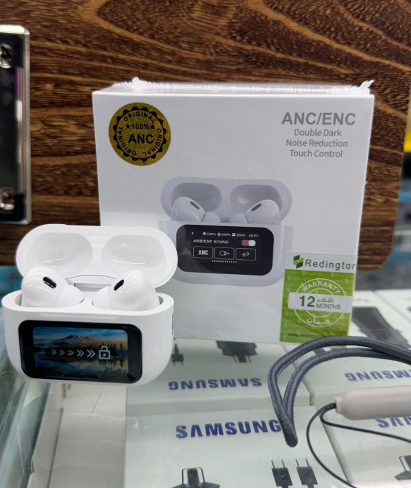 A9 Pro Airpods ANC/ENC Touch Screen Wireless Earbuds