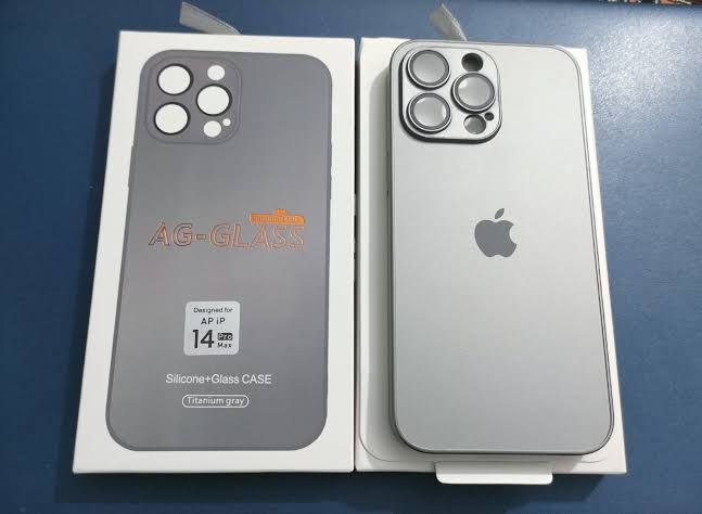 AG MATTE GLASS CASE FOR iPhone 14 PRO MAX